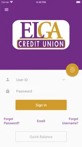 ELGA Credit Union Mobile screenshot 0