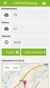 KFZ Fahrtenbuch 6.0 mobile screenshot 3