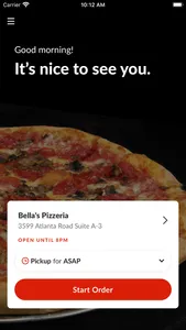 Bella's Pizzeria screenshot 1