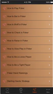 Poker Tips - Learn How to Play Poker screenshot 2