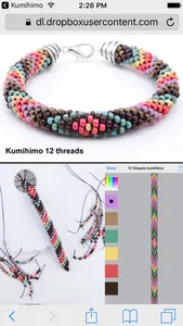 Kumihimo bead designer screenshot 3