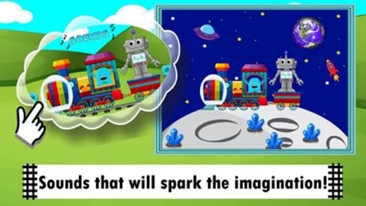 Trains For Kids! Toddler Games screenshot 1