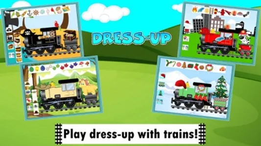 Trains For Kids! Toddler Games screenshot 2