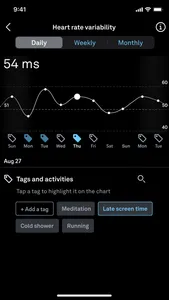 Oura screenshot 4