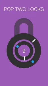 Pop Two Locks- Test Reflex By Simple Single Tap screenshot 0