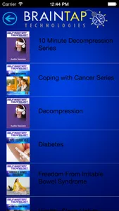 BrainTap On Demand Library screenshot 1