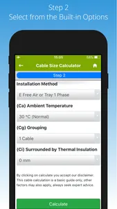 Cable Calc screenshot 1