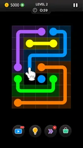 Dot Knot - Line & Color Puzzle screenshot 0