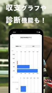 馬券簿 競馬の収支を楽々管理 screenshot 4