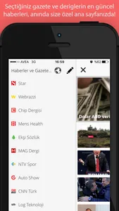 Haberler ve Gazeteler screenshot 1