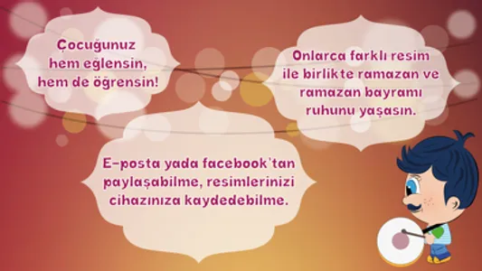Ramazan Boyama Kitabı - Minik Bilge Ramazan Ayını Kutluyor screenshot 1