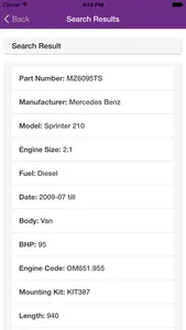 EEC Part Finder screenshot 4