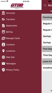 GTSB Mobile Banking screenshot 1