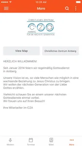 Christliches Zentrum Amberg screenshot 2