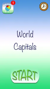 Brainy Skills World Capitals screenshot 1