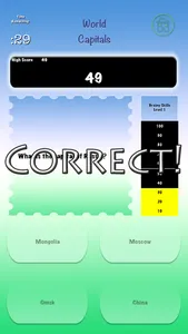 Brainy Skills World Capitals screenshot 2