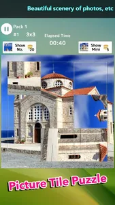 Picture Tile Puzzle! Swap & Rotation screenshot 0