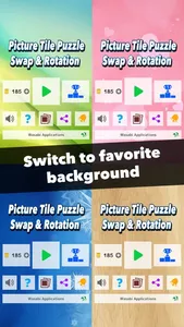 Picture Tile Puzzle! Swap & Rotation screenshot 4