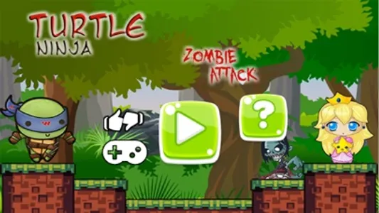 Turtle Ninja: Zombie Attack screenshot 0