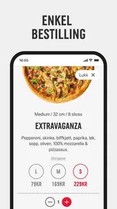 Domino's Pizza Norway screenshot 1