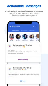 Schoolvoice - Your School App screenshot 1