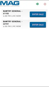 MAG LiveBid screenshot 1