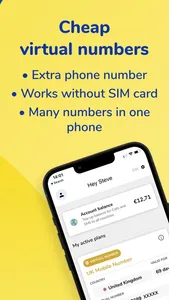 Virtual Phone Number & eSIM screenshot 2