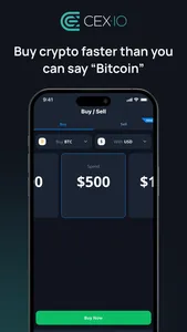CEX.IO Cryptocurrency Exchange screenshot 0