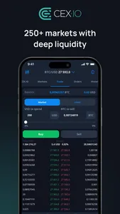 CEX.IO Cryptocurrency Exchange screenshot 4