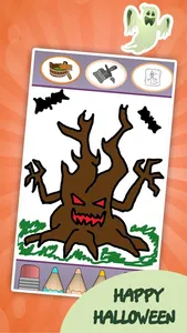 Coloring book : Draw Halloween screenshot 3