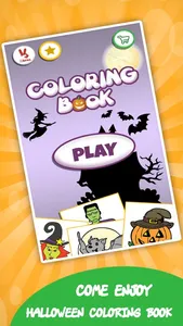 Coloring book : Draw Halloween screenshot 4