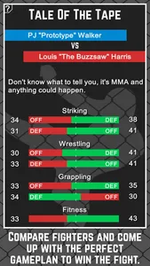 MMA Manager Free screenshot 2