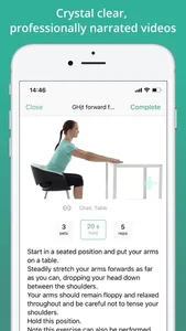 PhysiApp screenshot 1