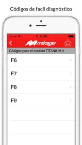 Código Diagnóstico Mirage screenshot 4