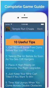 Guide for Temple Run Tips & Cheats screenshot 3