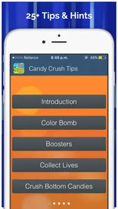 Guide for Candy Crush Tips and Hints screenshot 1