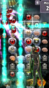 Zombie Mania Halloween World - Free puzzle games for trick or treat screenshot 2