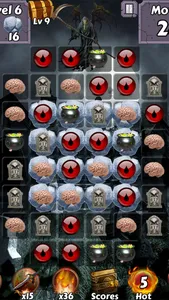 Zombie Mania Halloween World - Free puzzle games for trick or treat screenshot 4