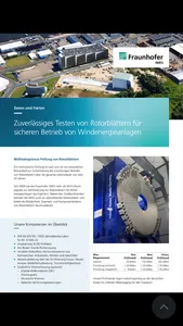 Fraunhofer IWES screenshot 3