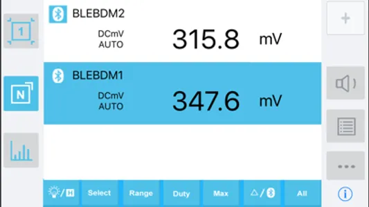 OWON Multimeter BLE screenshot 1