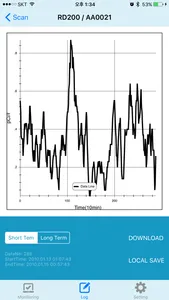 Radon Monitor screenshot 1