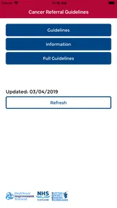 Cancer Referral Guidelines screenshot 1