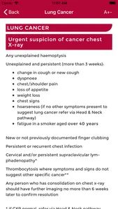 Cancer Referral Guidelines screenshot 3