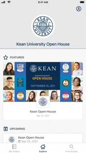 Kean University Admissions screenshot 1