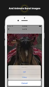 LiveBurst - Animate Burst Photos, Live to GIF Converter screenshot 2