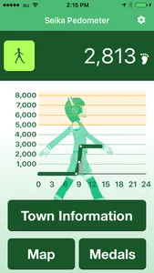 Seika town Seika Pedometer screenshot 0