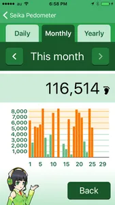 Seika town Seika Pedometer screenshot 3