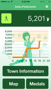 Seika town Seika Pedometer screenshot 4