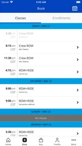 Crew Fitness screenshot 1