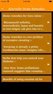 Ayurvedic Remedies - Diet Plan screenshot 3